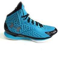'کفش اندرارمور مخصوص بسکتبال آبی ، مناسب برای حرفه ای ها Ander Amour Blue BasketBall Shoes'