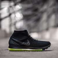 'کفش کتانی نایک زوم ساق دار رویه بافت       Nike Zoom Flyknit Black '