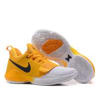 'کفش بسکتبال نایک زوم زرد        Nike Zoom PG 1'