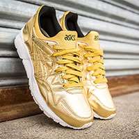 'کفش کتونی رانینگ مشابه اورجینال اسیکس طلایی asics running shoes Gold'