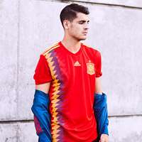 'پیراهن تیم ملی اسپانیا برای جام جهانی  2018'