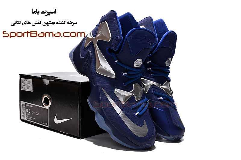  خرید  کفش بسکتبال نایک لبرون 13 آبی Nike Lebron 807219-503