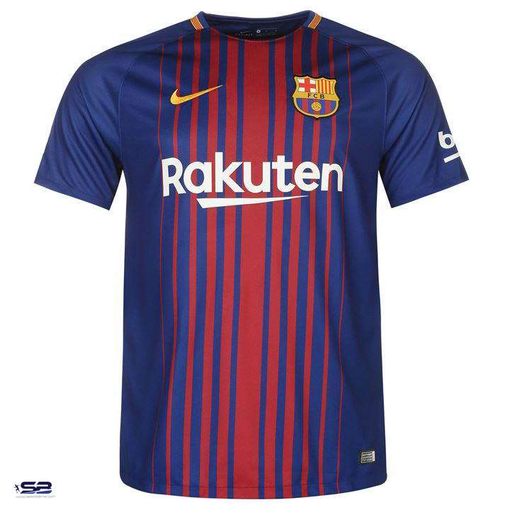  خرید  تی شرت تیم بارسلونا آستین کوتاه فصل 2019-2018