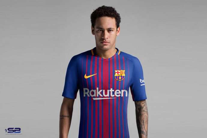  خرید  تی شرت تیم بارسلونا آستین کوتاه فصل 2019-2018