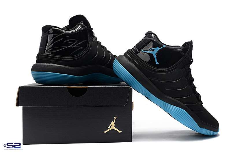  خرید  کفش بسکتبال نایک جردن مشکی آبی        Nike Jordan Super Fly 2017 