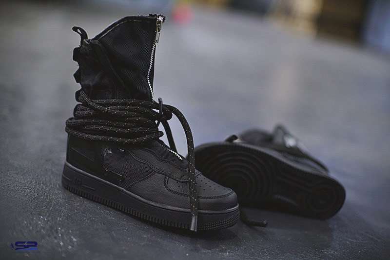 nike air force 1 black boots