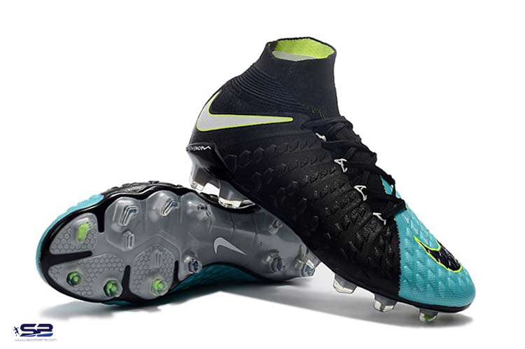  خرید  استوک فوتبالی نایک هایپرونوم       Nike Hypervenom Blue Black    