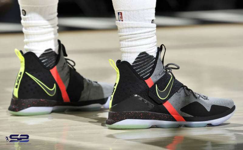  خرید  کفش بسکتبال نایک لبرون 14      Nike Lebron 14  Grey  