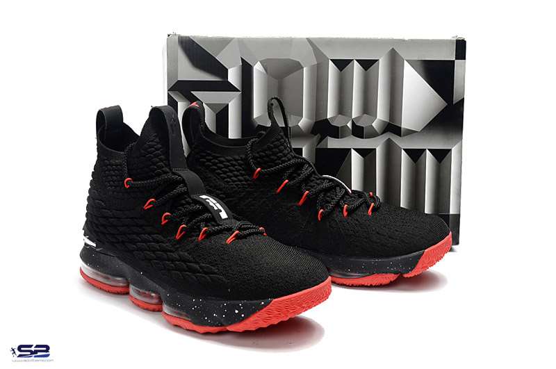  خرید  کفش بسکتبال نایک لبرون 15 قرمز مشکی     Nike LeBron 15 Black Red