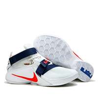 'کفش بسکتبال نایک لبرون سفید      Nike LeBron Soldier 9 '
