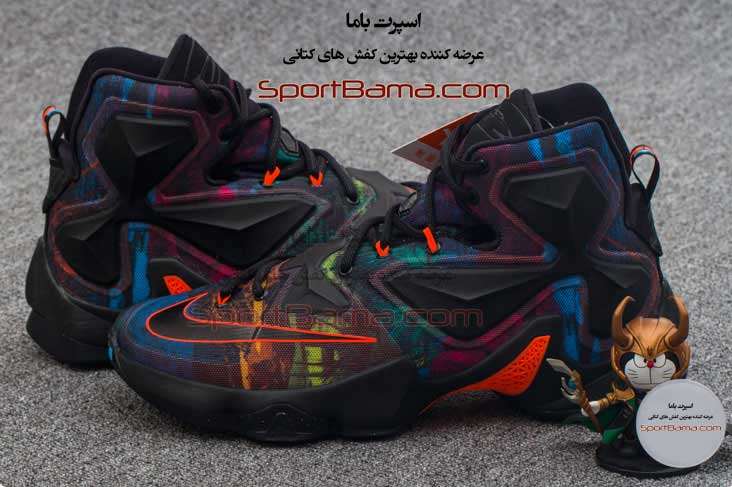  خرید  کفش بسکتبال نایک لبرون 13 طرح دار  Nike Lebron 807220-008