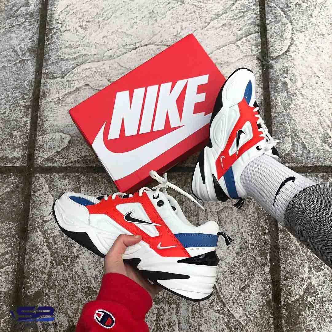  خرید  کفش رانینگ نایک تکنو     Nike M2K Tekno White Blue 