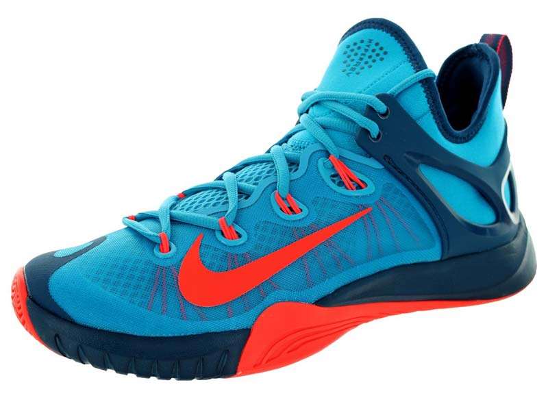 خرید  کفش بسکتبال نایک زوم، هایپر آبی ،سورمه ای Nike Hyperrev 705370-464