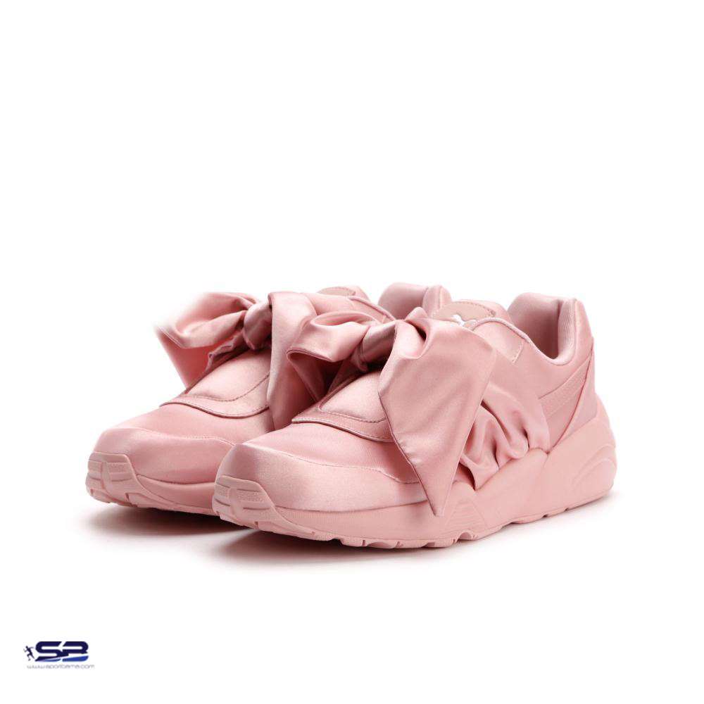  خرید  کفش کتانی رانینگ پوما پاپیونی صورتی   Puma Heart Basket pink
