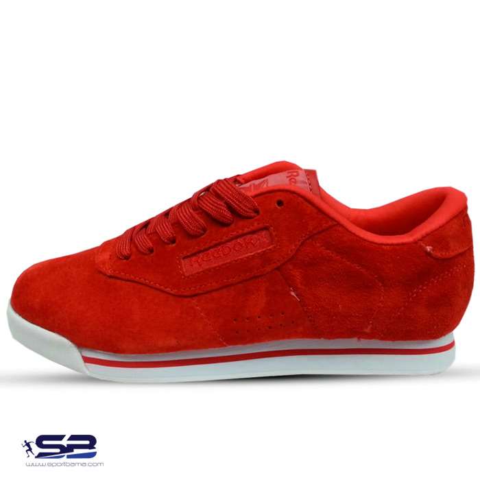  خرید  کفش کتانی ریباک پرنسس قرمز  red running shoes reebok princess