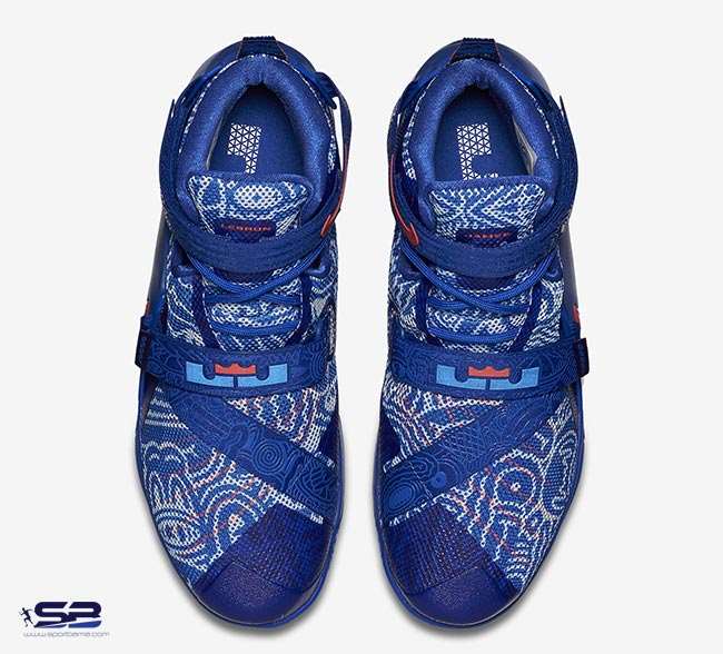  خرید  کفش بسکتبال نایک لبرون آبی سرمه ای      Nike LeBron Soldier 9 