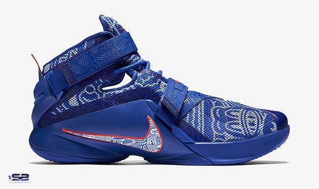  خرید  کفش بسکتبال نایک لبرون آبی سرمه ای      Nike LeBron Soldier 9 