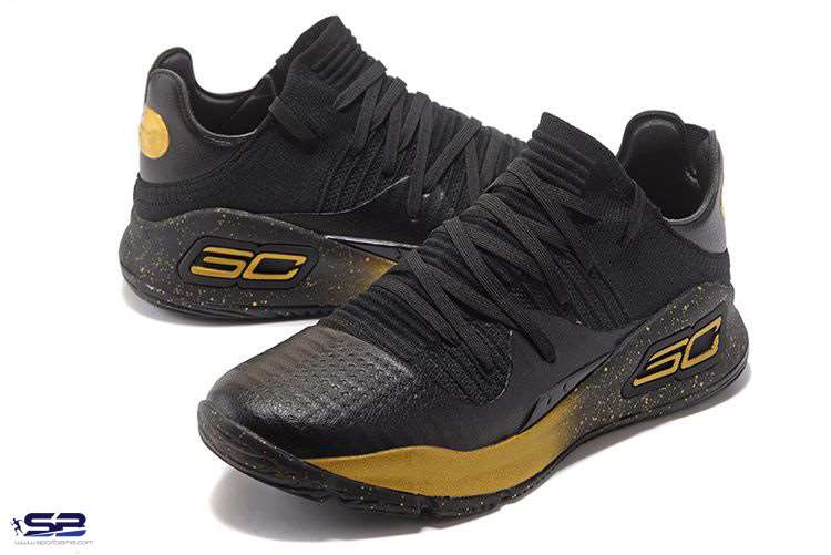  خرید  کفش بسکتبالی آندرآرمور مشکی طلایی    Under Armour Stephen Curry 4 