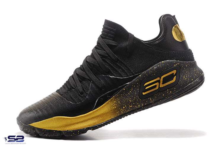  خرید  کفش بسکتبالی آندرآرمور مشکی طلایی    Under Armour Stephen Curry 4 