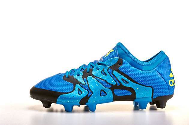  خرید  کفش فوتبال ادیداس چمنی (استوک)اورجینال Adidas x15.3  	آبی