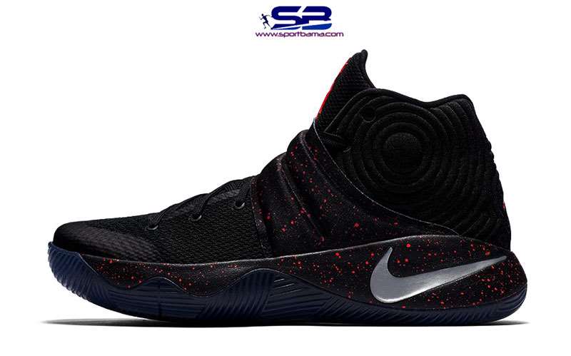 خرید  کفش بسکتبال نایک کایری2  basketball nike kyrie 2 black bright crimson 838639-002