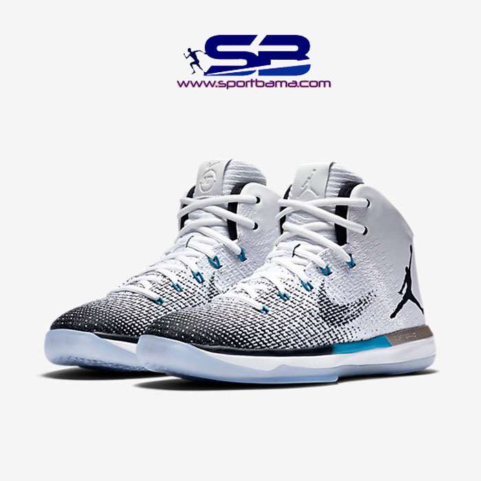  خرید  کفش بسکتبال نایک ایرجردن basketball shoe nike air jordan xxxi n7 white black 854272-003