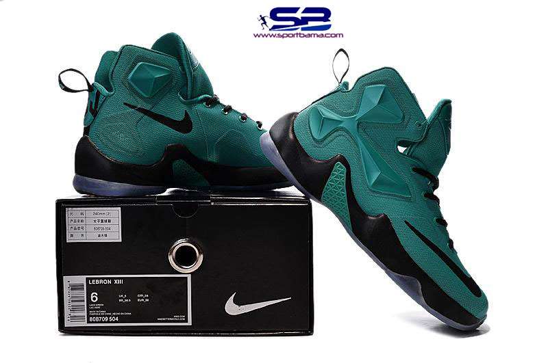  خرید  کفش بسکتبال نایک لبرون13  basketball nike lebron 13 night factor teal spor turquoise 808709-504