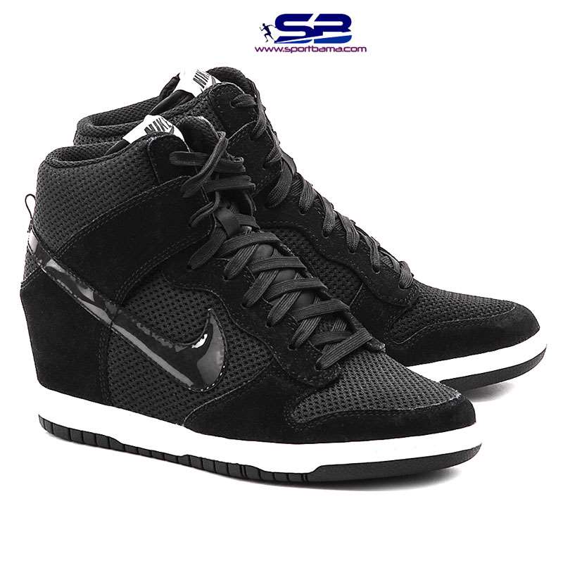  خرید  کفش نایک دانک اسکای ساق دار مشکی classic shoes Nike dunksky hi essential 644877-001