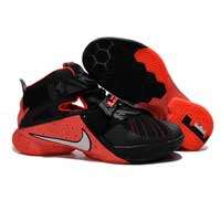 'کفش بسکتبال نایک لبرون  قرمز مشکی Nike Lebron  soldier 15'