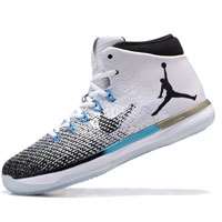 'کفش بسکتبال نایک ایرجردن basketball shoe nike air jordan xxxi n7 white black 854272-003'