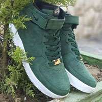 'کفش نایک ایرفورس ساق دار سبز  Nike Shoes AirForce green'