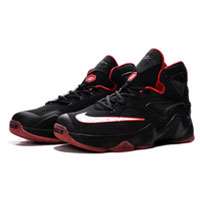 'کفش بسکتبال نایک لبرون 13  مشکی قرمز Nike Lebron 807219-501'