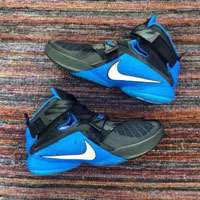 'کفش بسکتبال نایک لبرون  مشکی -آبی Nike Lebron  Soldier Black- Blue '