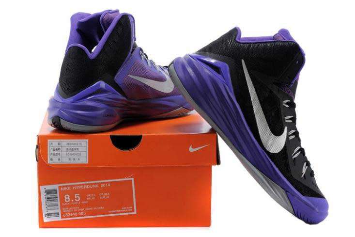  خرید  کفش بسکتبال نایک بنفش هایپردانک مشابه اورجینال Nike Hyper Dunk 653640-005