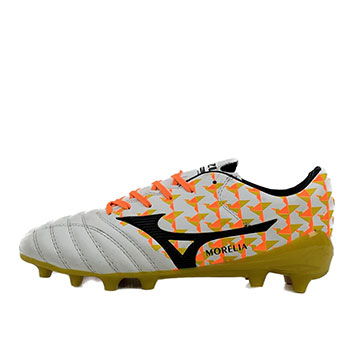 کفش فوتبال میزانو سفید نارنجی، مخصوص چمن طبیعی