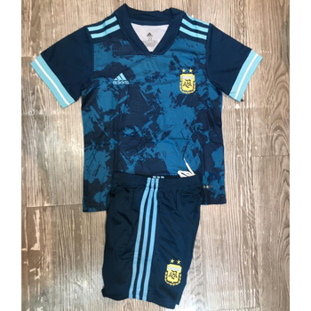 'ست پیراهن شورت بچگانه آرژانتین 2021'