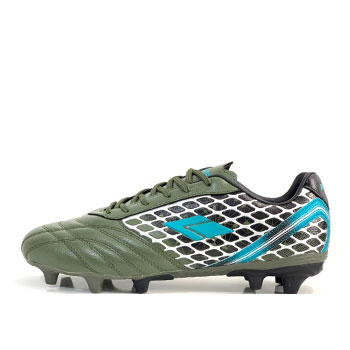 'کفش فوتبال دیفانو مخصوص چمن طبیعی رویه چرم مصنوعی رنگ سبز'