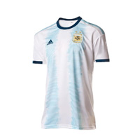 'پیراهن آستین کوتاه آرژانتین فصل 2019 رنگ سفید -کیت اول'