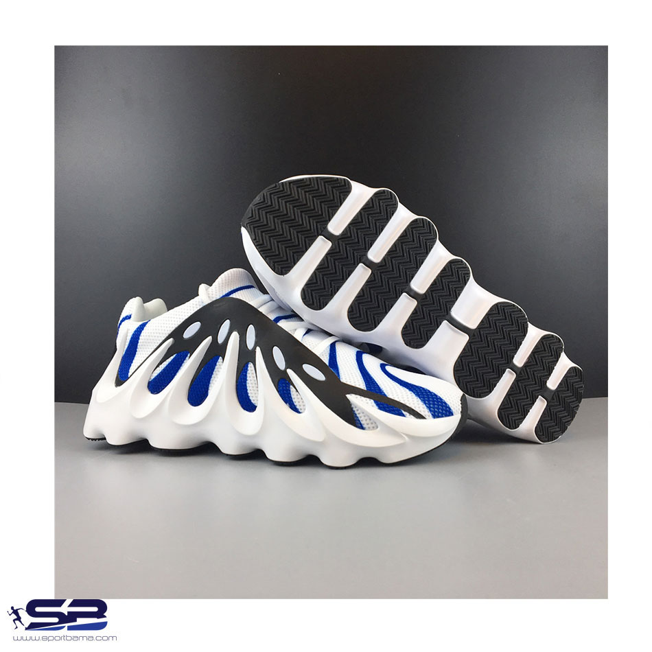 خرید  کفش کتونی آدیداس یزی 451 مخصوص پیاده روی ورانینگ رنگ سفیدآبی 