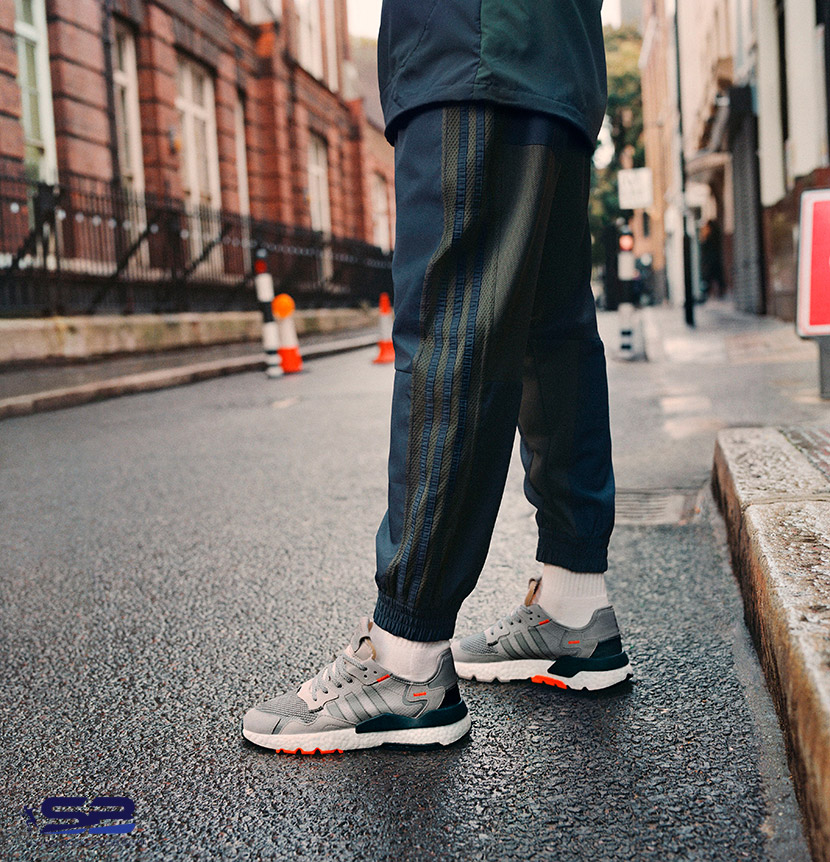  خرید  کفش کتانی بندی آدیداس جوگر مخصوص پیاده روی طولانی و دویدن