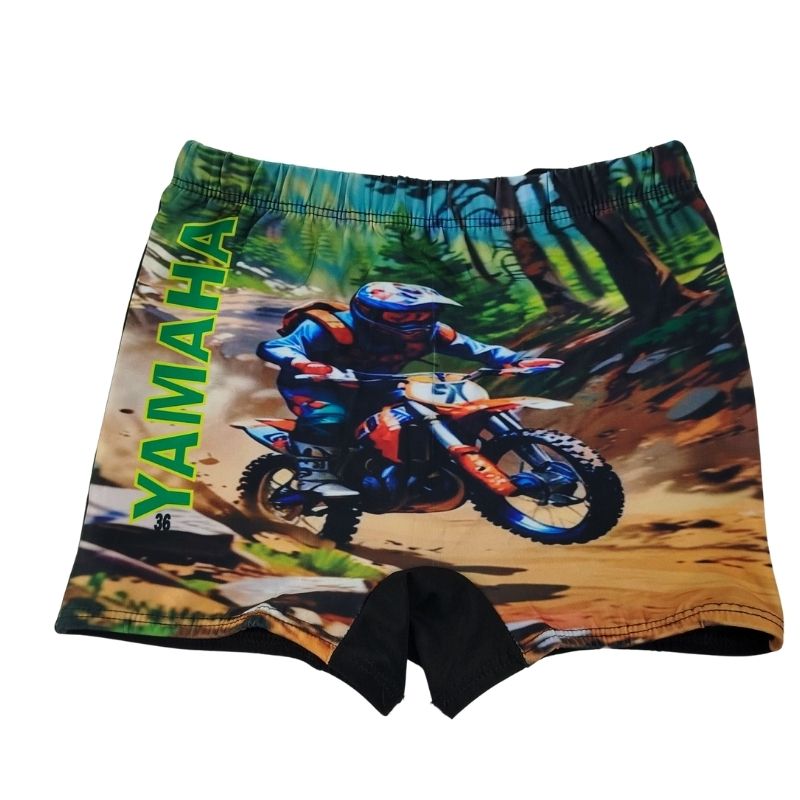 مایو شنا پسرانه طرح دار 