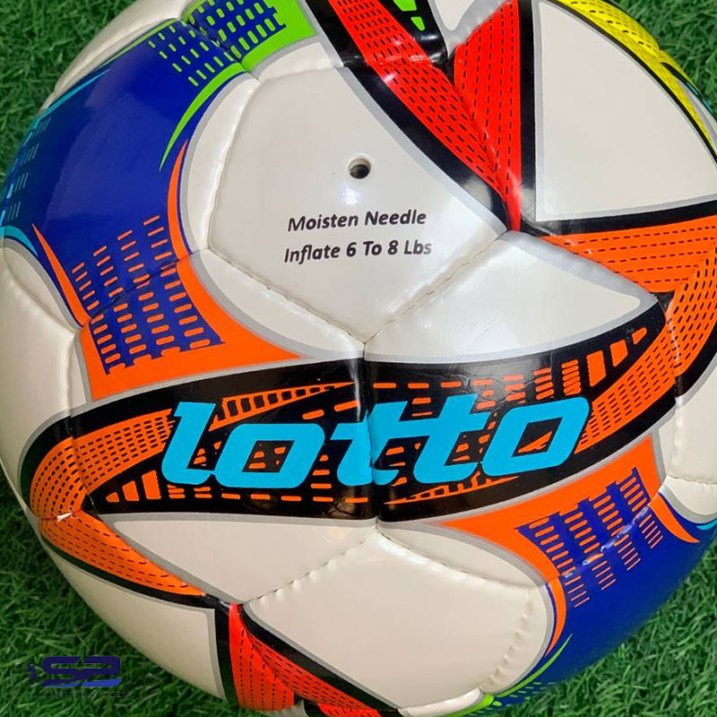  خرید  توپ فوتبال لوتو دوختی سایز 5 مخصوص چمن طبیعی 