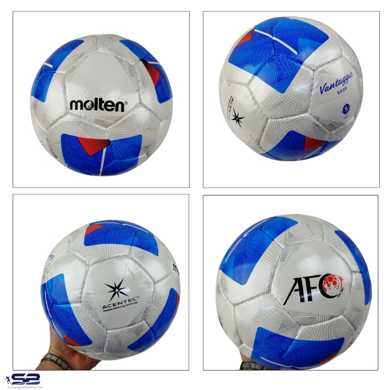  خرید  توپ فوتبال مولتن وانتاجیو سایز 5 رویه دوختی 