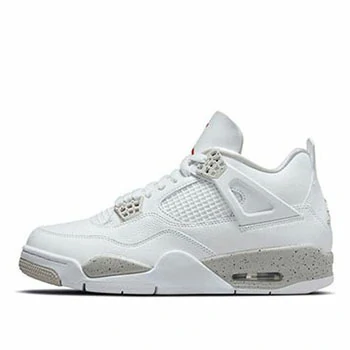 کتونی نایک ایرجردن 4 اورئو  Nike Air Jordan 4 Retro White Oreo