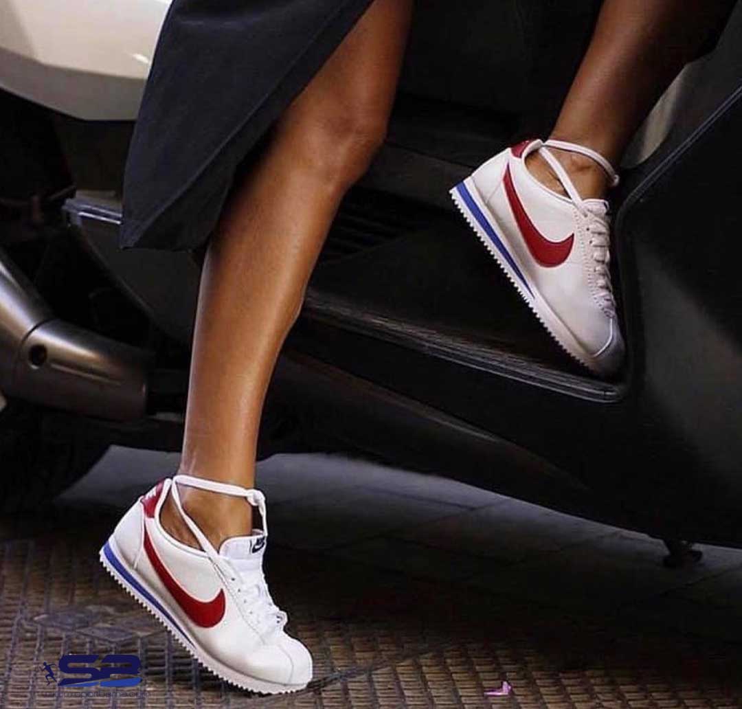  خرید  کفش کتانی رانینگ نایک کورتز سفید      Nike Cortez White