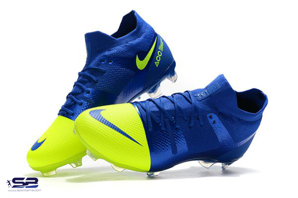  خرید  کفش کتانی فوتبال نایک مرکوریال 360 آبی زرد