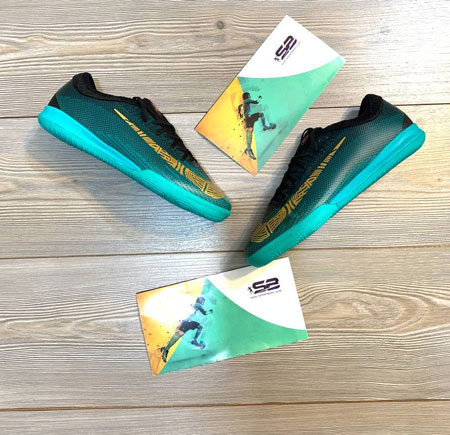  خرید  کفش کتونی نایک مرکوریال ویپور 2020 بدون ساق رنگ سبز با نایک