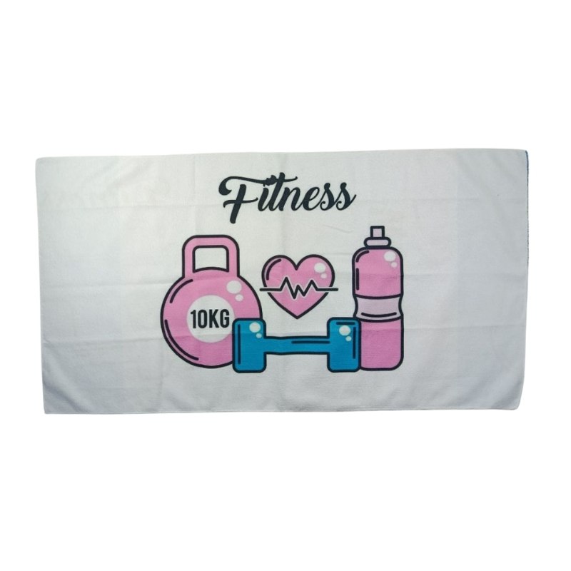 حوله ورزشی طرح دار