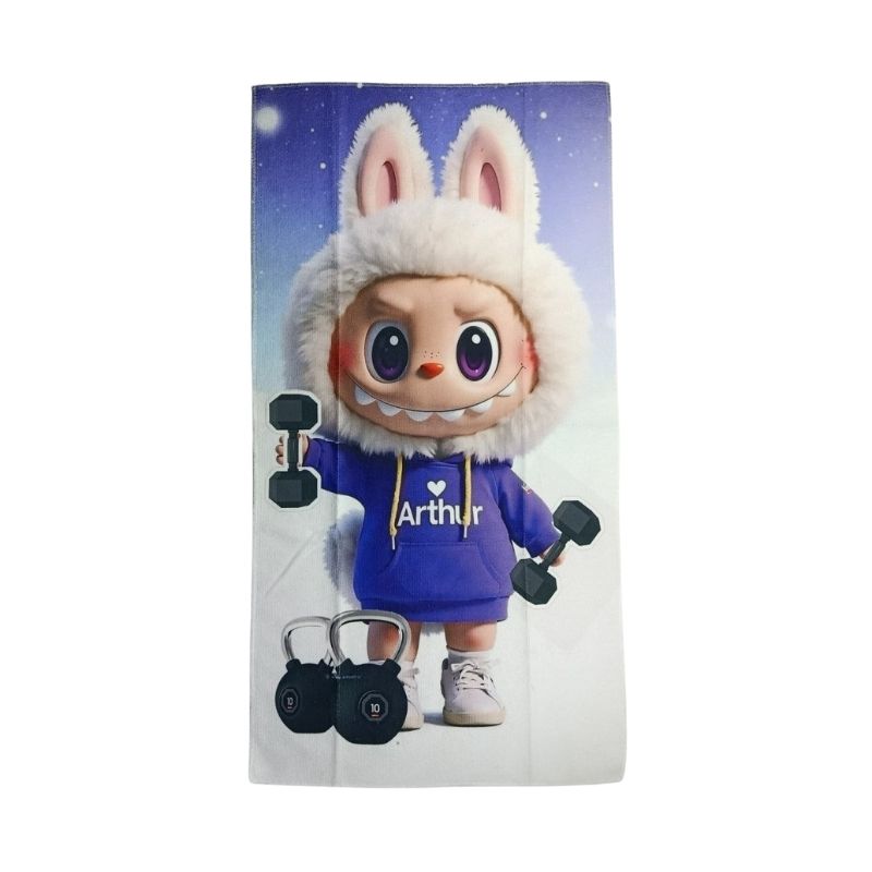 حوله ورزشی طرح دار