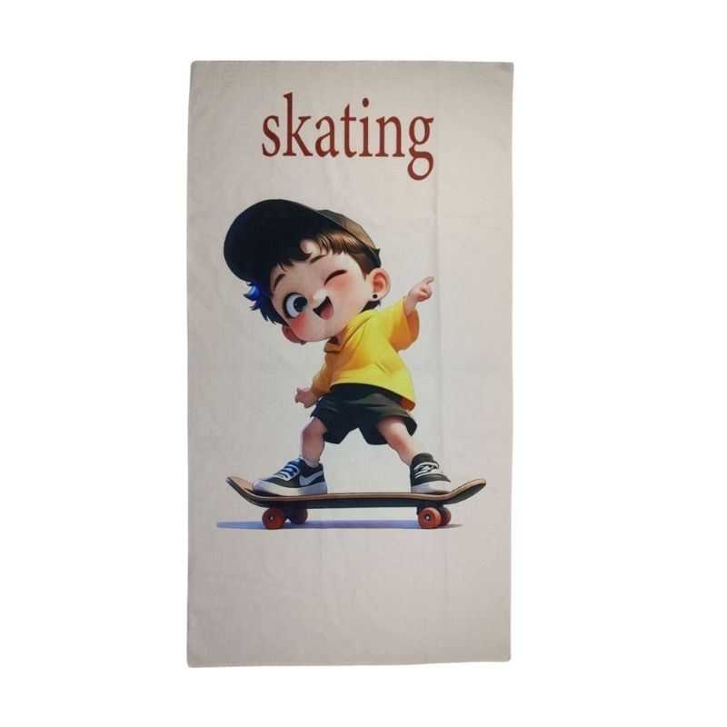 حوله ورزشی طرح دار